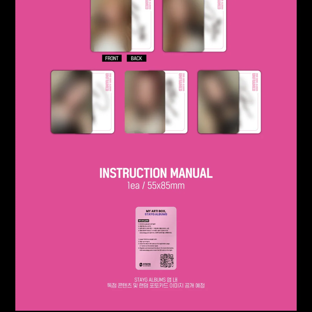 WOO!AH! - 2ND MINI ALBUM [UNFRAMED] (STAYG ALBUMS VER.) - Image 5
