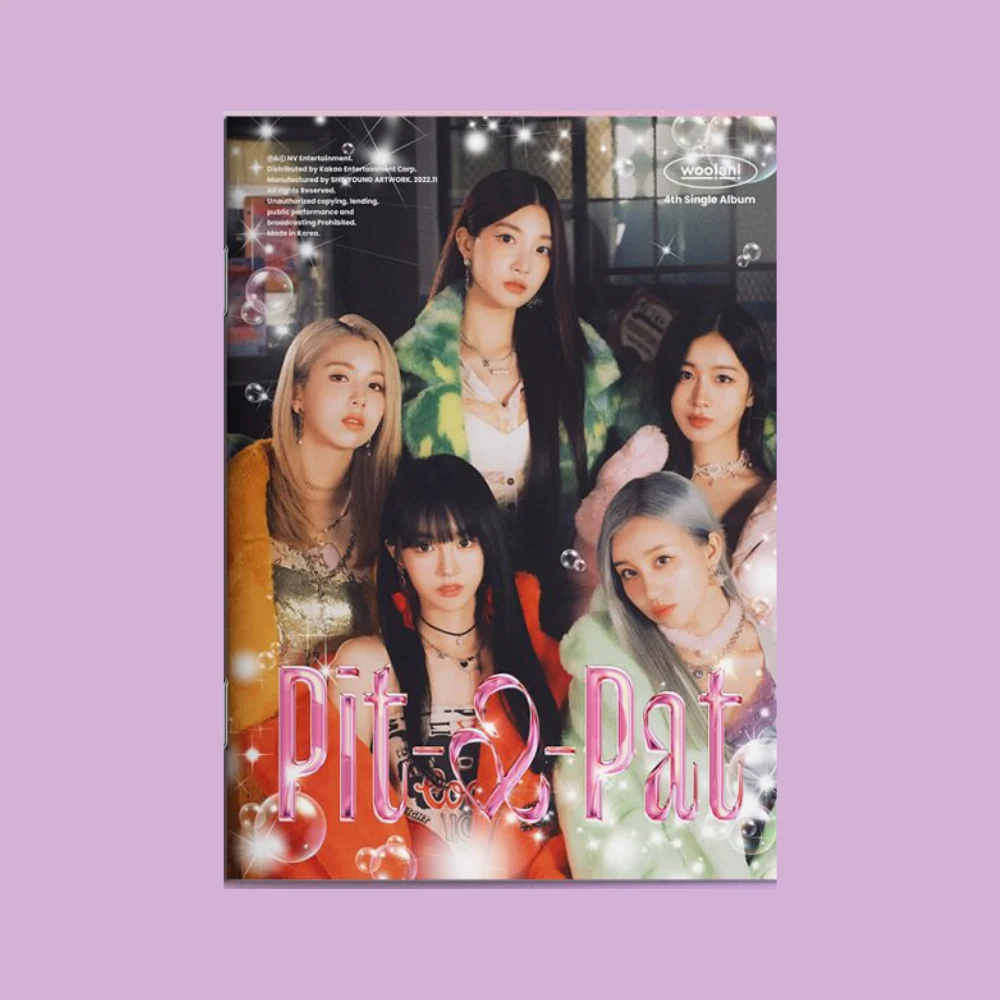 WOO!AH! - PIT-A-PAT (4TH SINGLE ALBUM) (2 VERSIONS) - Image 2