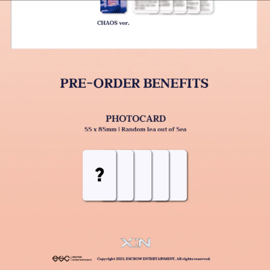 X:IN - SYNCHRONICITY (1ST MINI ALBUM) (2 VERSIONS) - Image 8