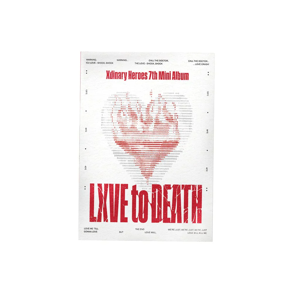 XDINARY HEROES - 7TH MINI ALBUM [LXVE TO DEATH] PHOTOBOOK VER. (2 VERSIONS) - Image 2