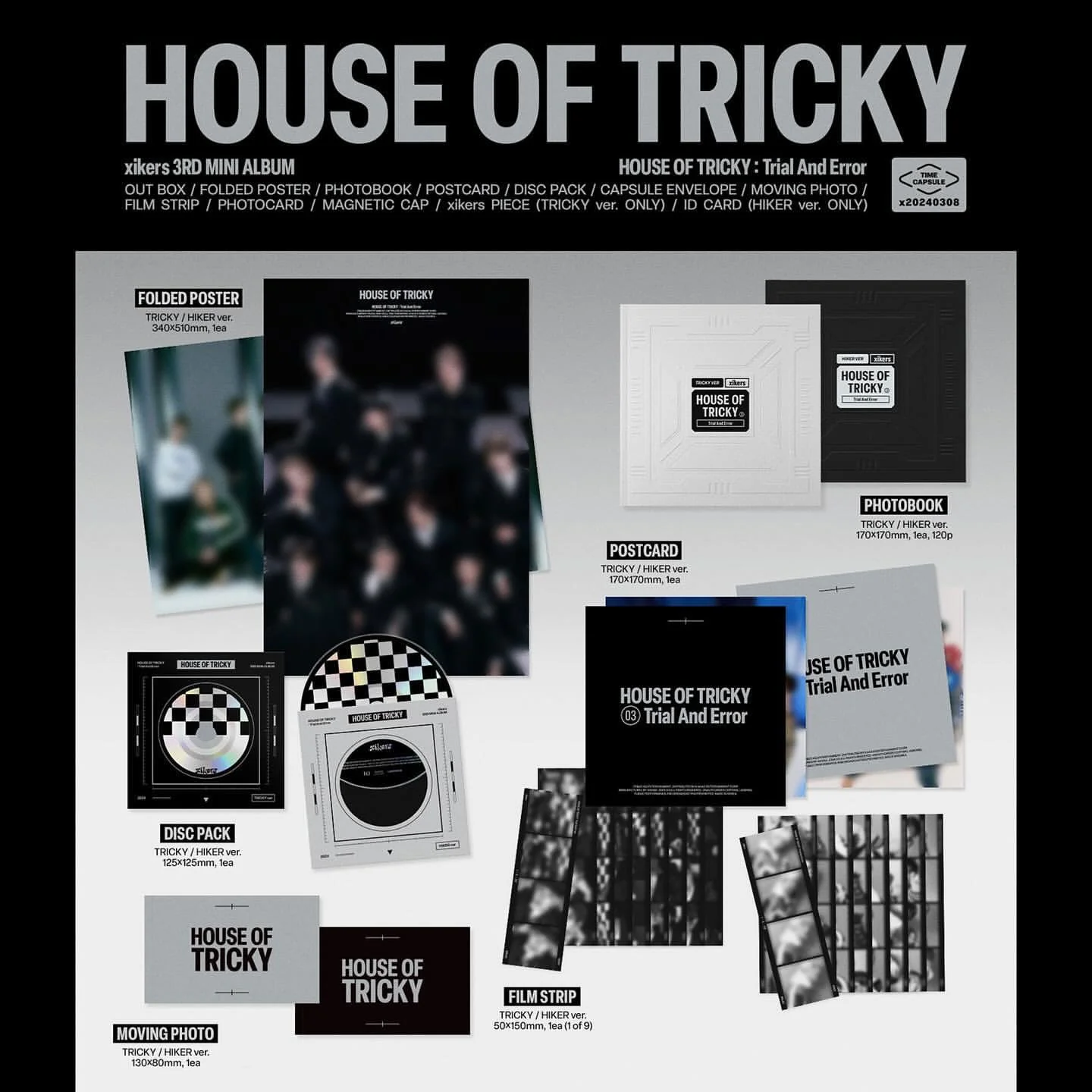 XIKERS - HOUSE OF TRICKY : TRIAL AND ERROR (2 VERSIONS) - Image 2