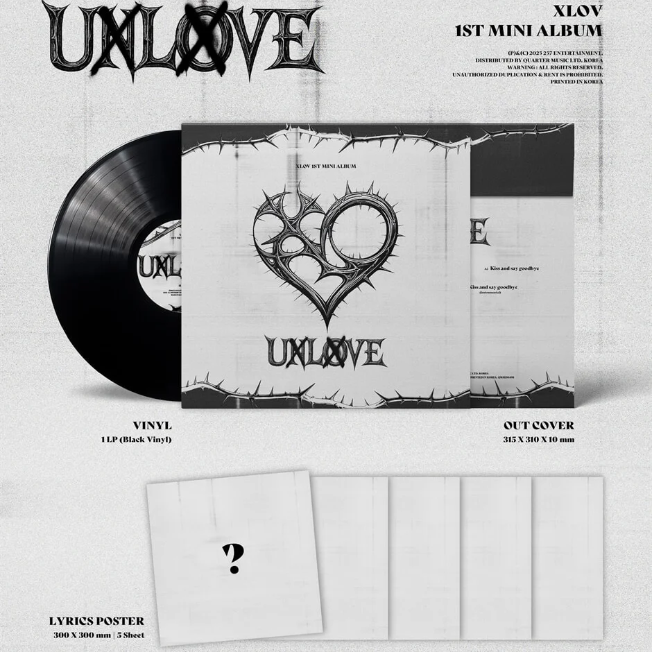 XLOV - 1ST MINI ALBUM [UXLXVE][LP] - Image 2
