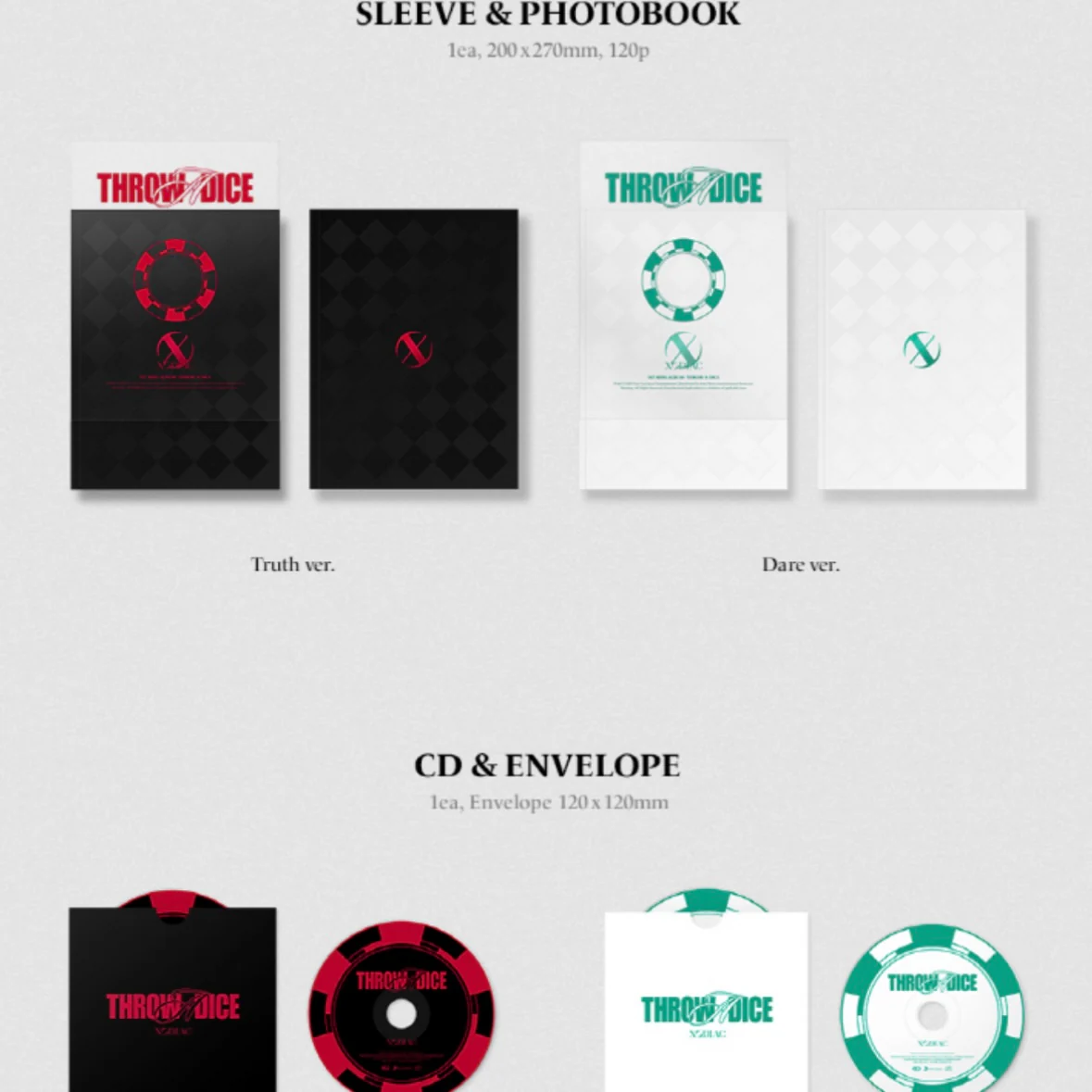 XODIAC - THROW A DICE (1ST MINI ALBUM) (2 VERSIONS) - Image 4
