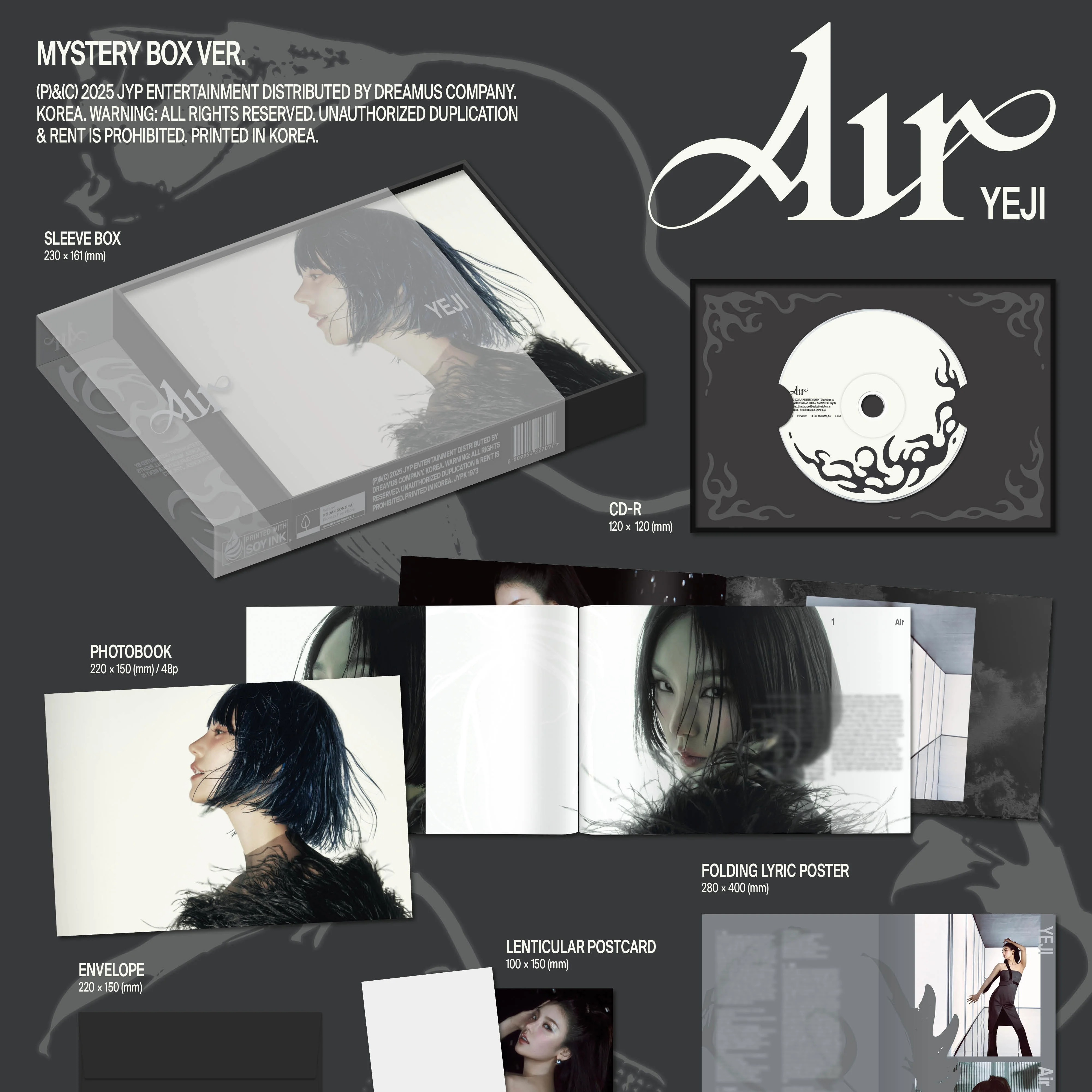 YEJI (ITZY) - [AIR] MYSTERY BOX VER. - Image 2