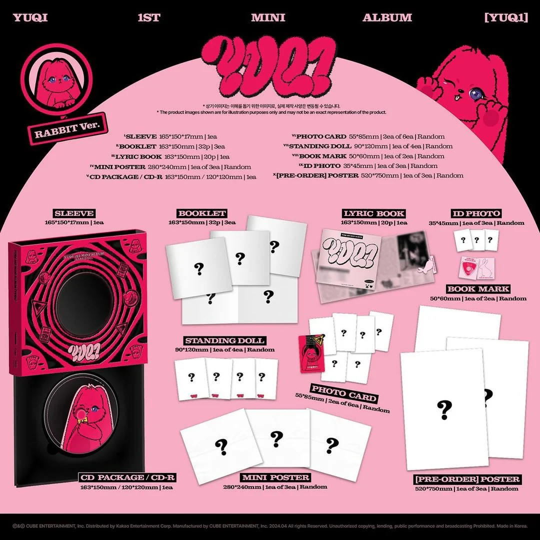 YUQI (G)I-DLE - 1ST MINI ALBUM [YUQ1] (2 VERSIONS) - Image 5