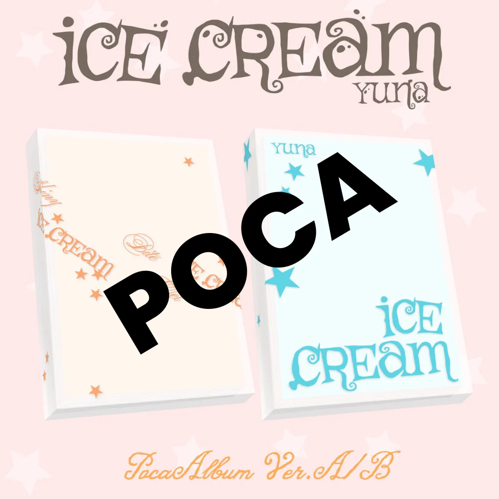 YUNA (ITZY) - 1ST MINI ALBUM [ICE CREAM] POCAALBUM (2 VERSIONS)