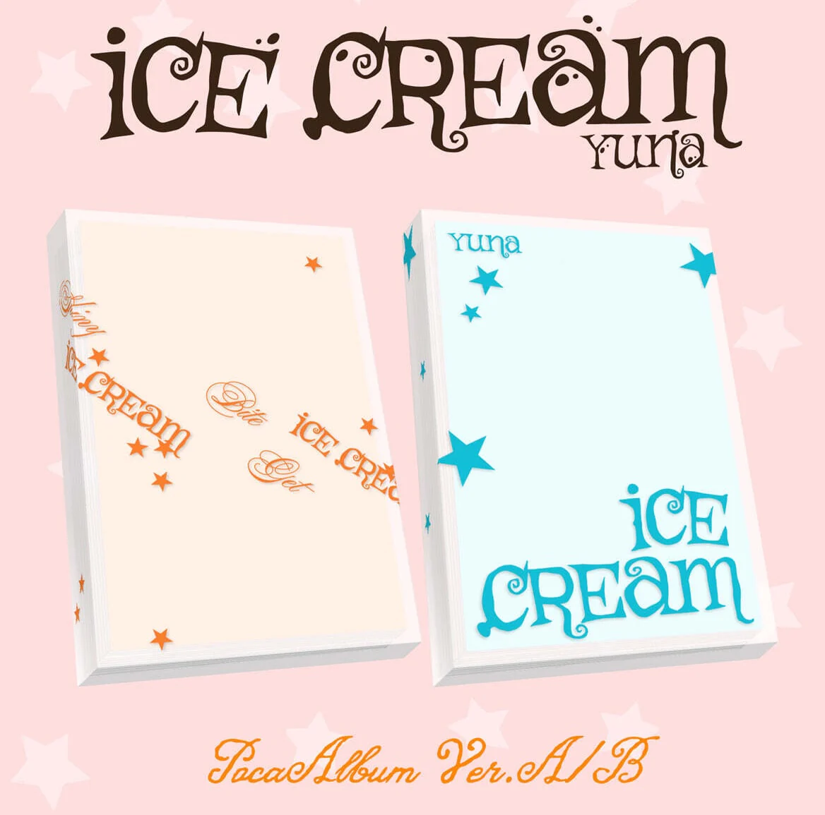 YUNA (ITZY) - 1ST MINI ALBUM [ICE CREAM] POCAALBUM (2 VERSIONS) - Image 2