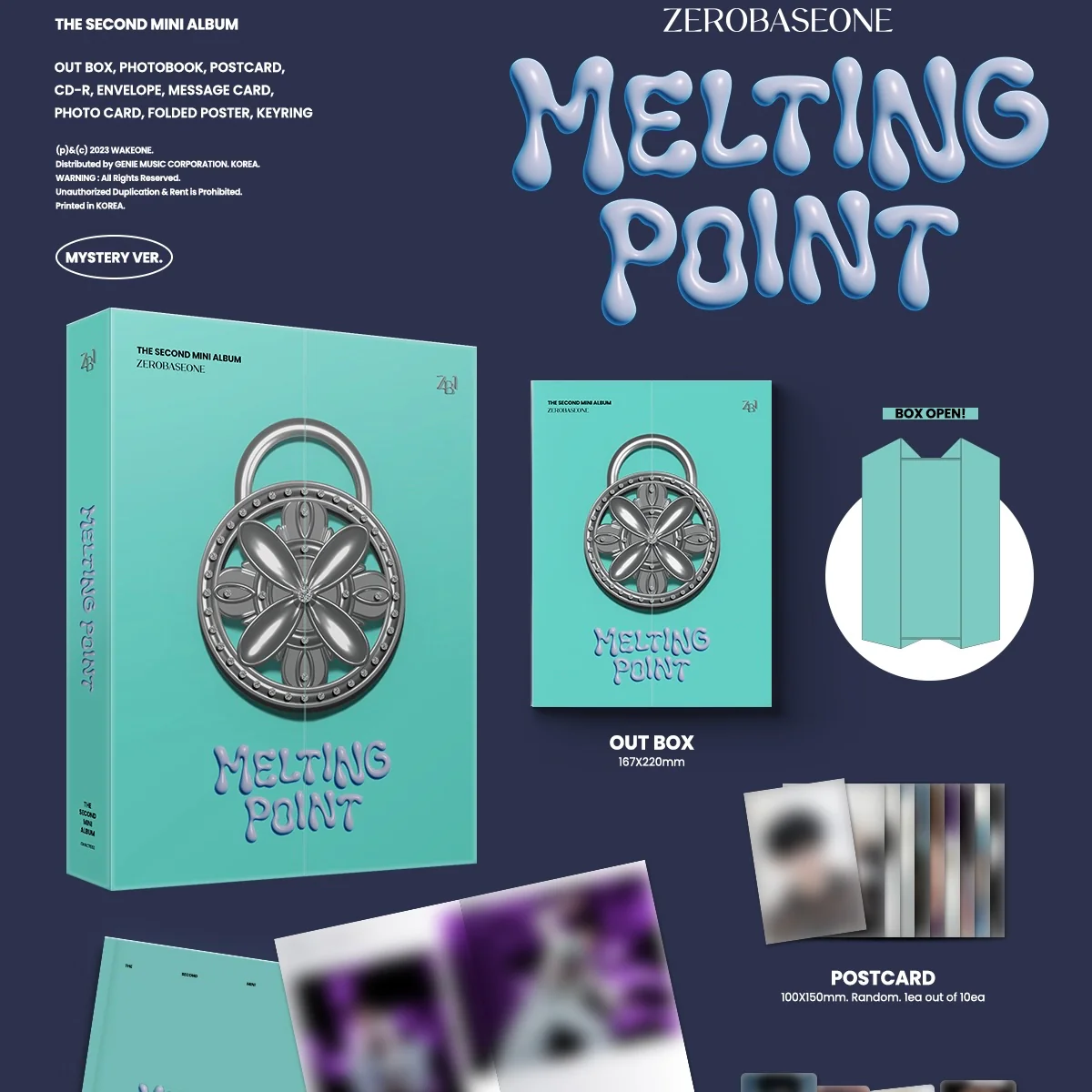 ZEROBASEONE - MELTING POINT (2ND MINI ALBUM) (3 VERSIONS) - Image 4