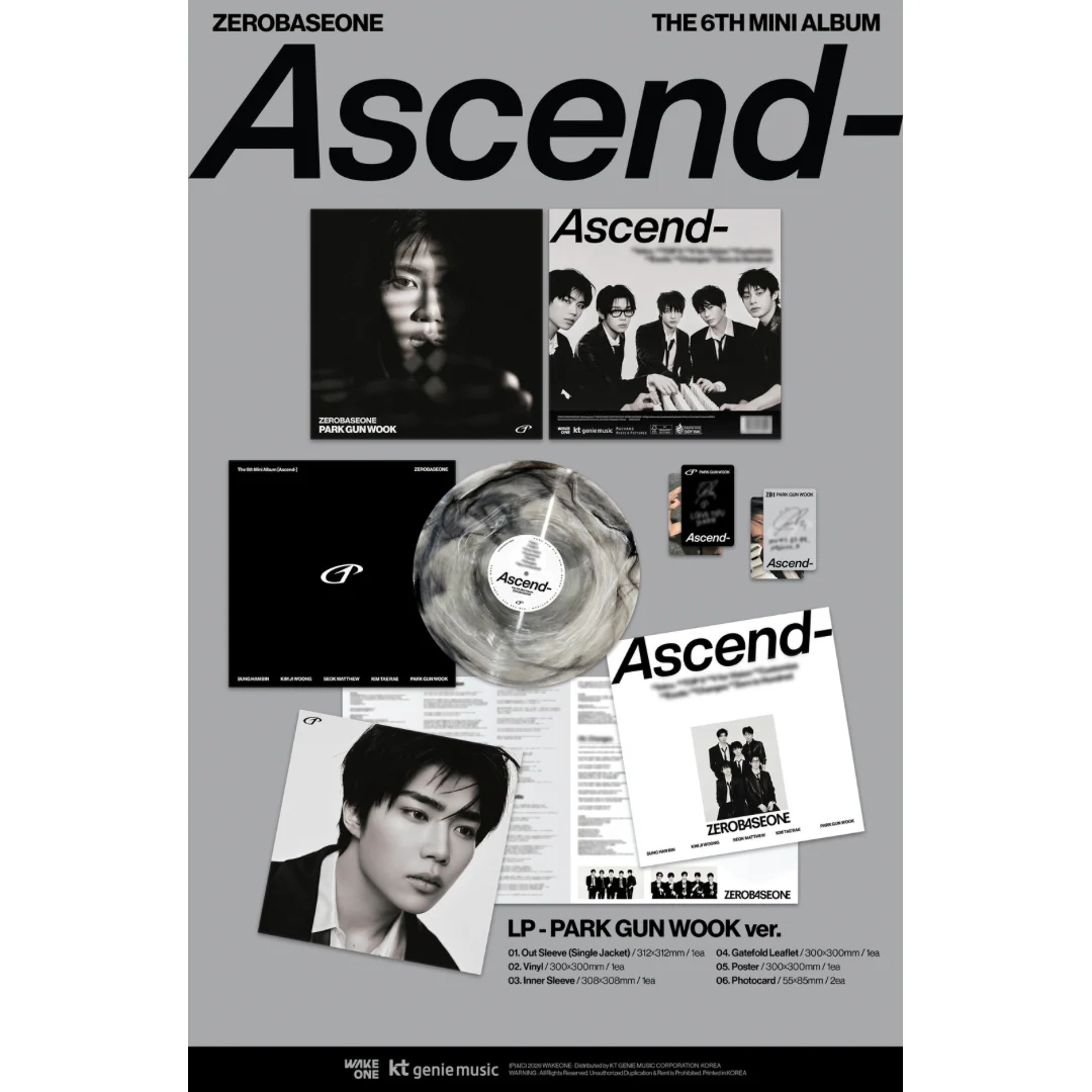 ZEROBASEONE - THE 6TH MINI ALBUM [ASCEND-] LP VER. (5 VERSIONS) - Image 11