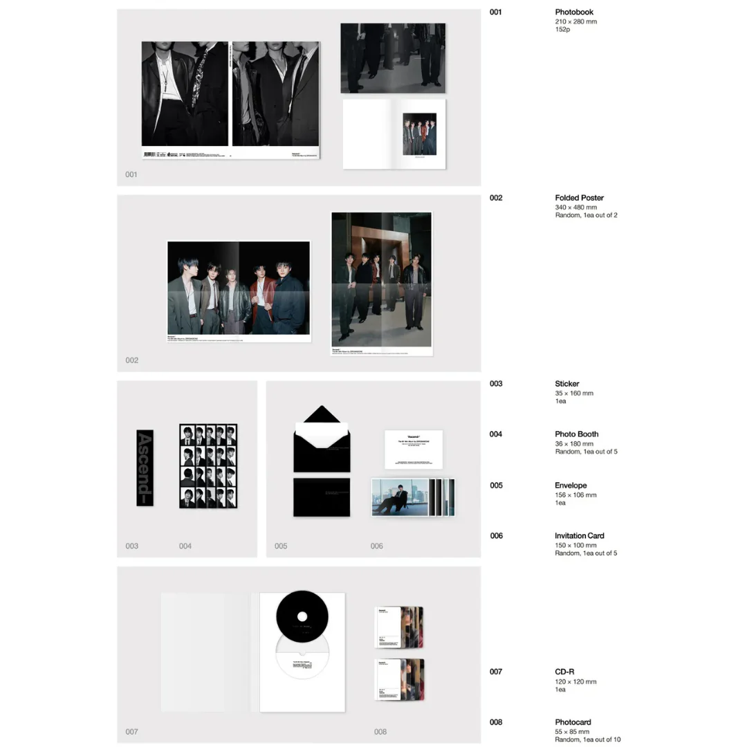 ZEROBASEONE - THE 6TH MINI ALBUM [ASCEND-] (2 VERSIONS) - Image 4