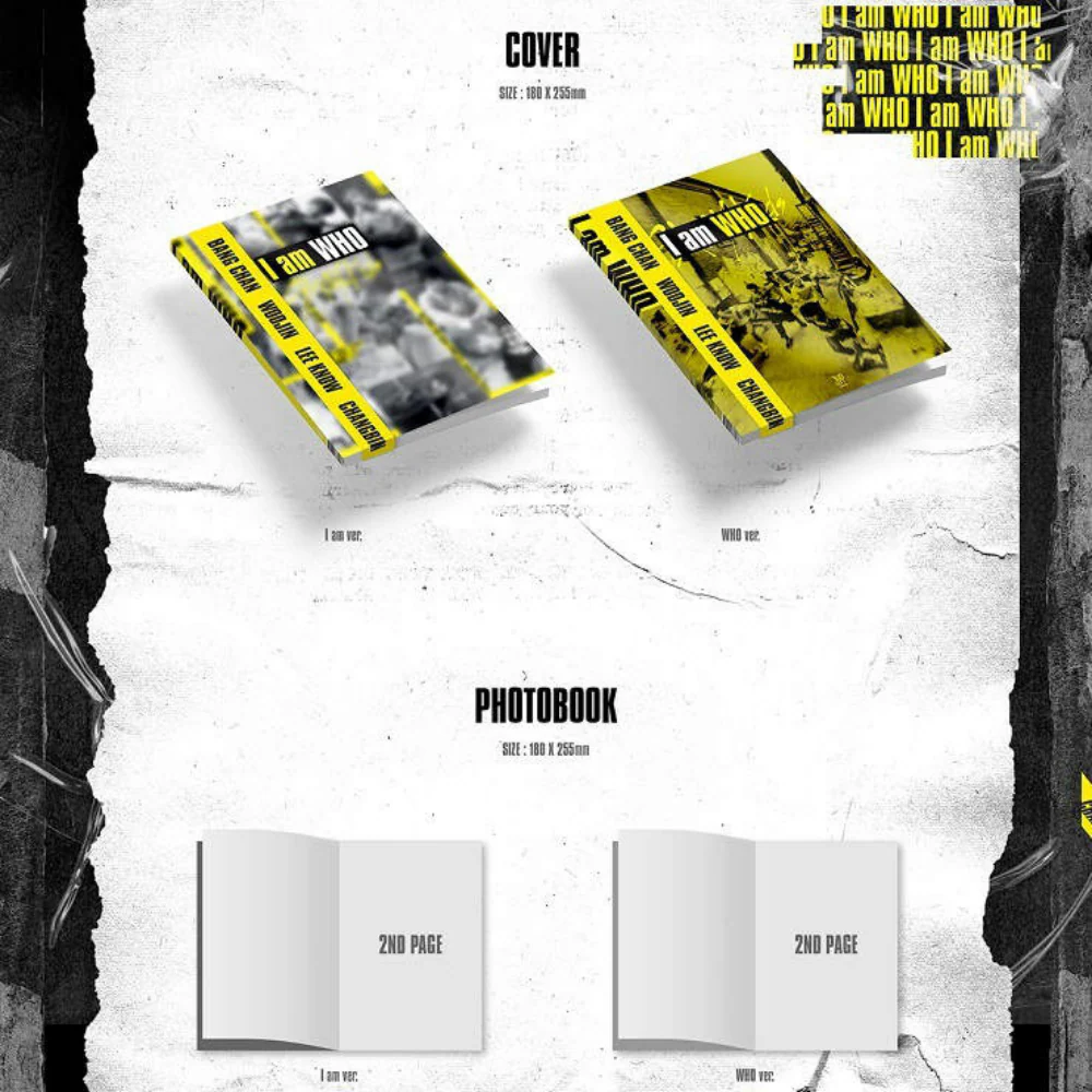 STRAY KIDS - I AM WHO (2ND MINI ALBUM) (2 VERSIONS) - Image 2