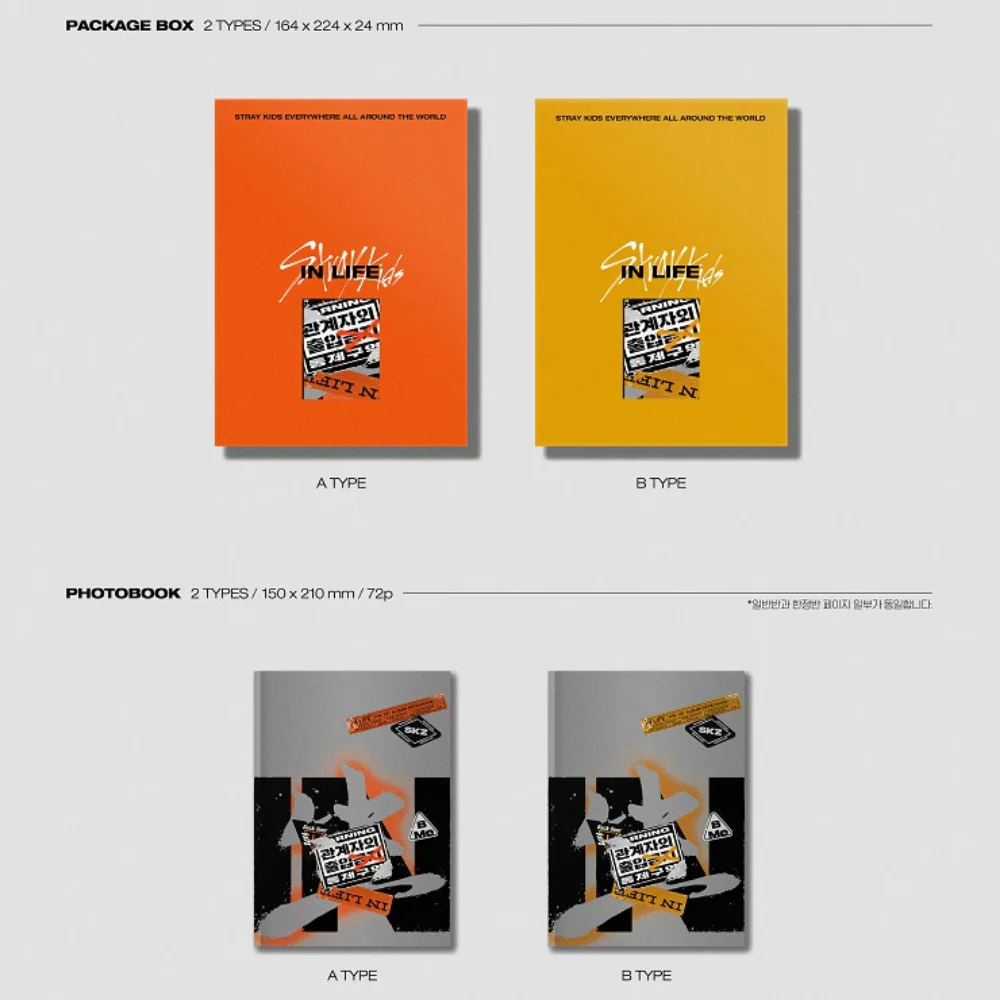 STRAY KIDS - VOL.1 REPACKAGE IN LIFE (2 VERSIONS) - Image 2