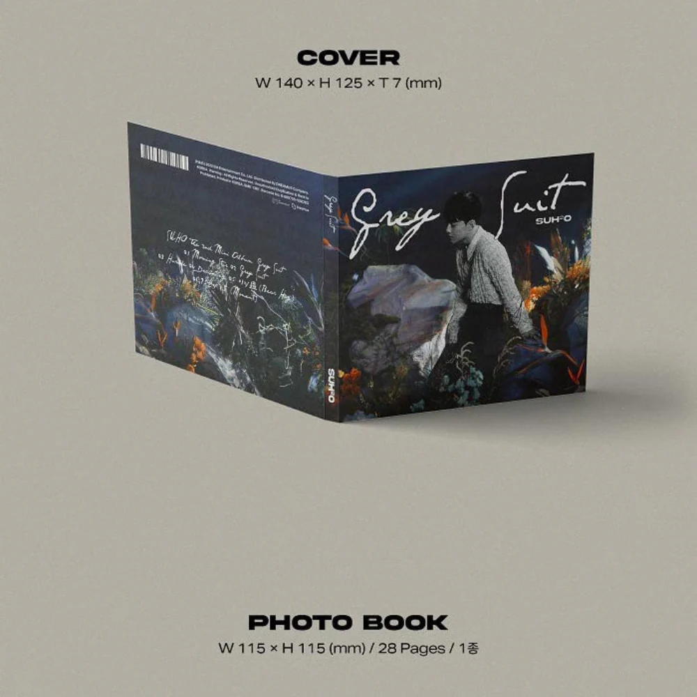SUHO - GREY SUIT (2ND MINI ALBUM) DIGIPACK VER. - Image 2