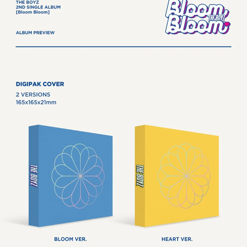 THE BOYZ - BLOOM BLOOM (2ND SINGLE ALBUM) (2 VERSIONS) - Image 2