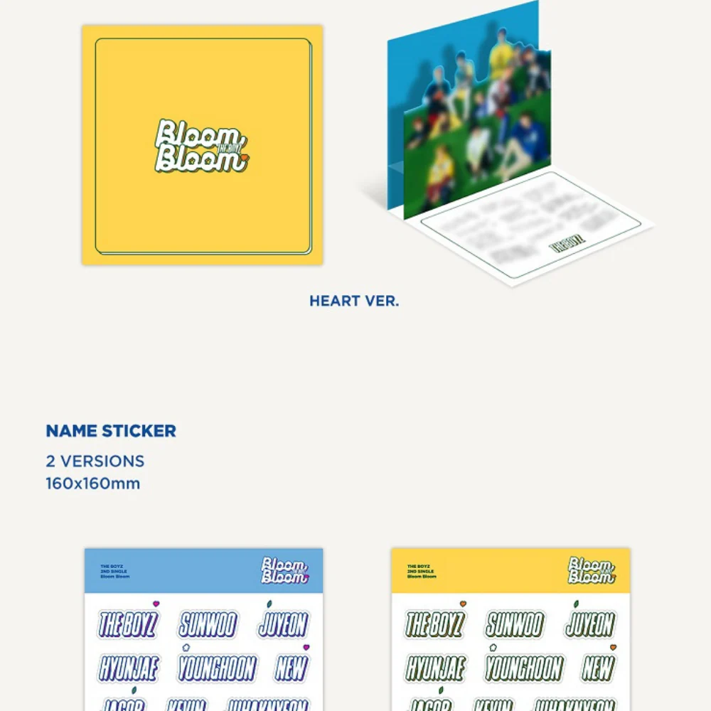 THE BOYZ - BLOOM BLOOM (2ND SINGLE ALBUM) (2 VERSIONS) - Image 5
