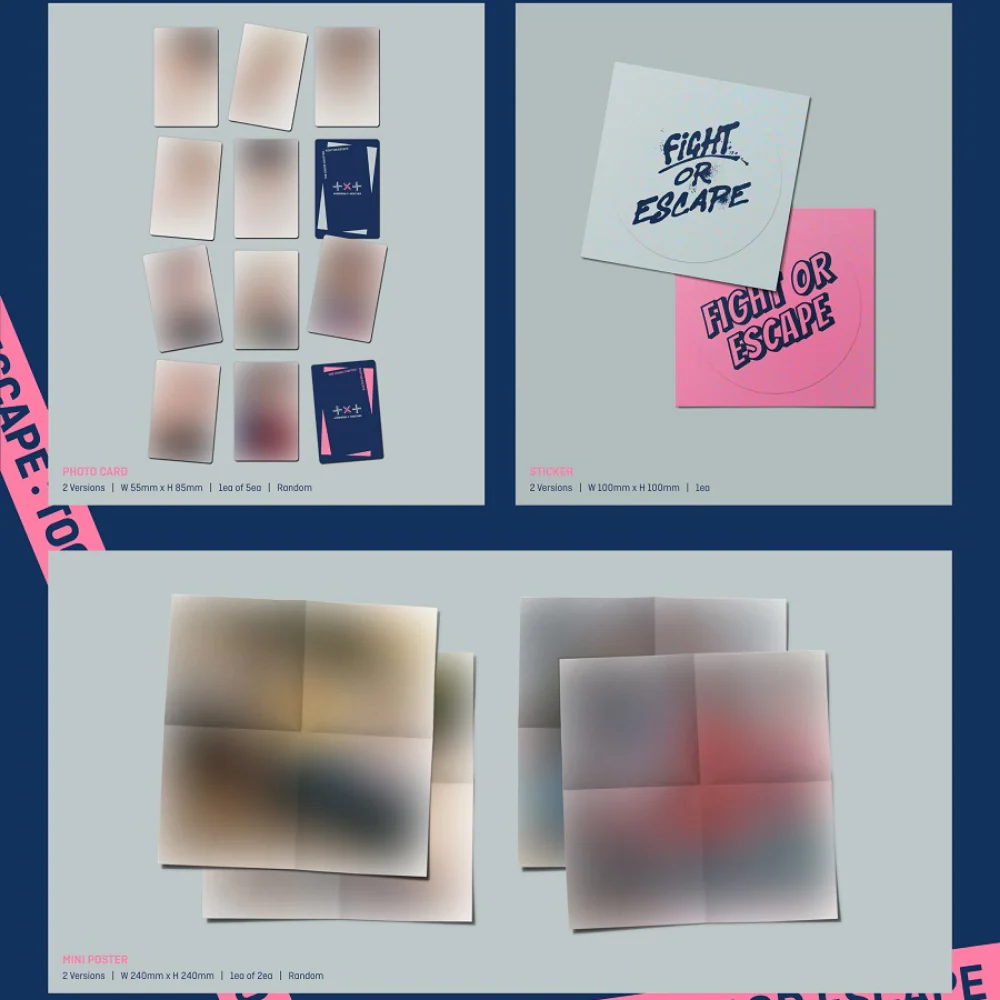 TOMORROW X TOGETHER (TXT) - CHAOS CHAPTER : FIGHT OR ESCAPE (TOGETHER VER.) (2 VERSIONS) - Image 4