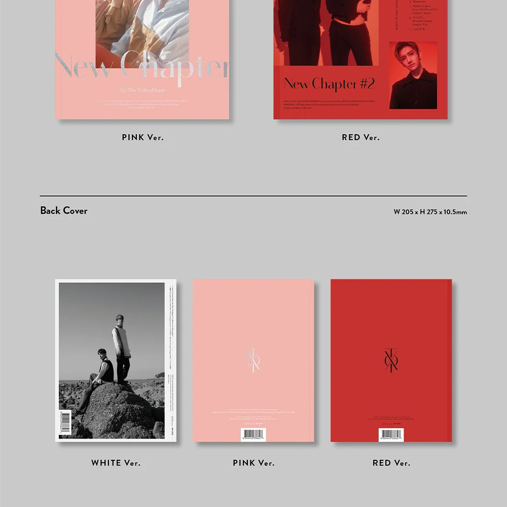 TVXQ! - NEW CHAPTER #2: THE TRUTH OF LOVE (SPECIAL ALBUM) (3 VERSIONS) - Image 3