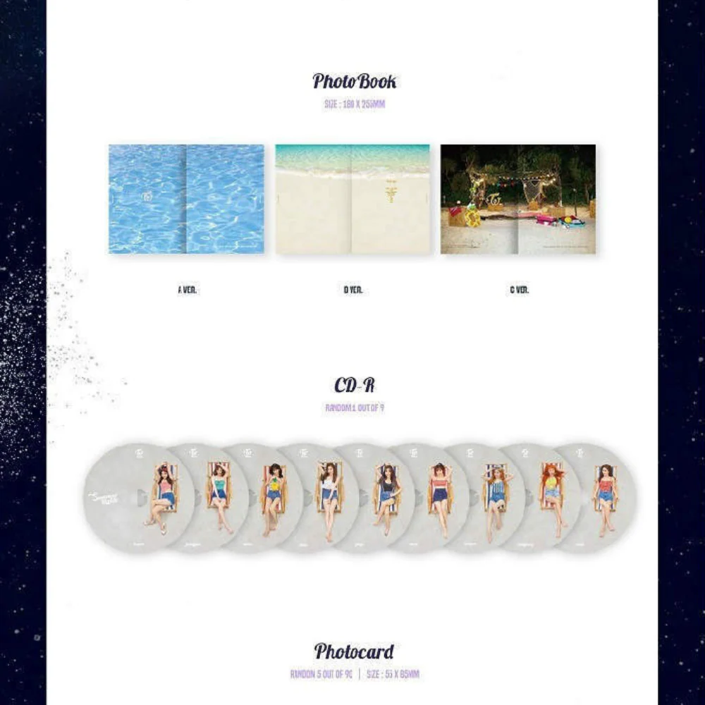 TWICE - SUMMER NIGHTS (2ND SPECIAL ALBUM) (3 VERSIONS) - Image 2
