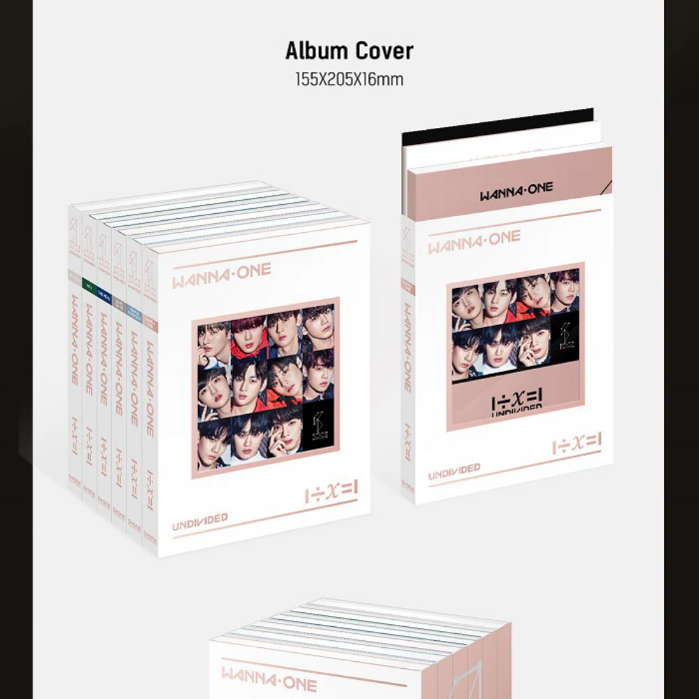 WANNA ONE - 1÷Χ=1 (UNDIVIDED) (SPECIAL ALBUM) (6 VERSIONS) - Image 2