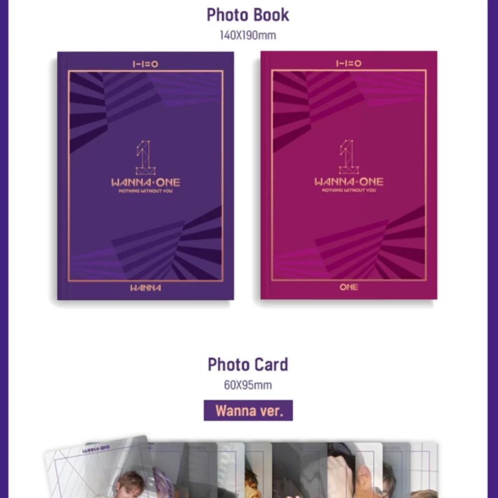 WANNA ONE - TO BE ONE PREQUEL REPACKAGE [1-1=0 (NOTHING WITHOUT YOU)] (2 VERSIONS) - Image 6