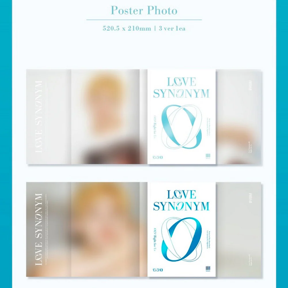 WONHO - LOVE SYNONYM #2 : RIGHT FOR US (1ST MINI ALBUM PART.2) (3 VERSIONS) - Image 2