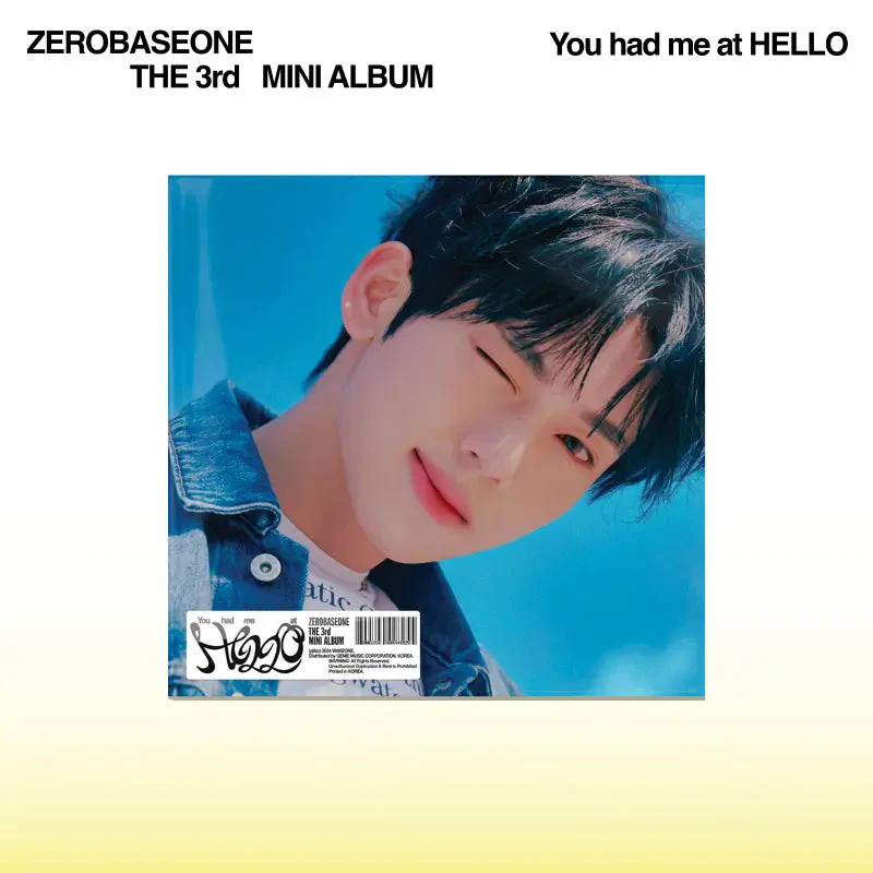 ZEROBASEONE - 3RD MINI ALBUM [YOU HAD ME AT HELLO] [DIGIPACK VER.] (9 VERSIONS) - Image 12